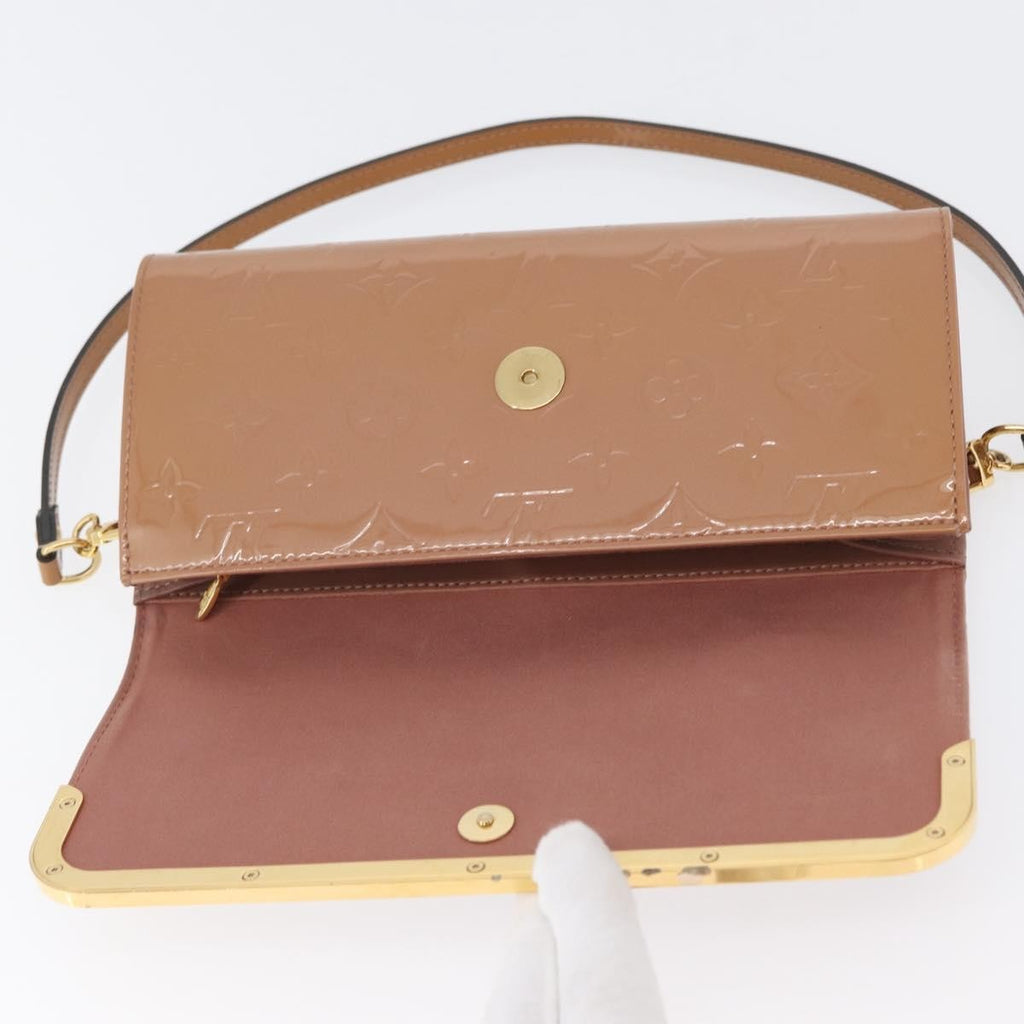 Louis Vuitton Rossmore Handbag Monogram Vernis Pink Patent_Leather Shoulder Bag Bag (Pre-Owned)