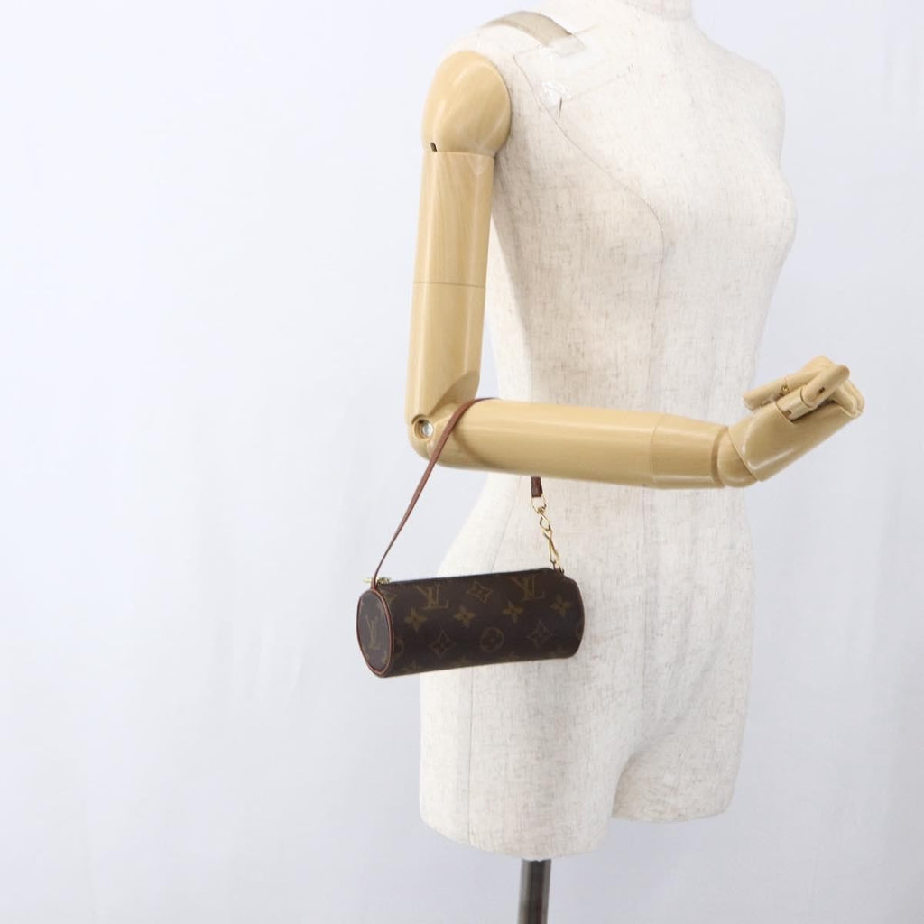 Louis Vuitton Papillon Pochette Monogram Canvas Brown Canvas Clutche & Pouche Bag (Pre-Owned)