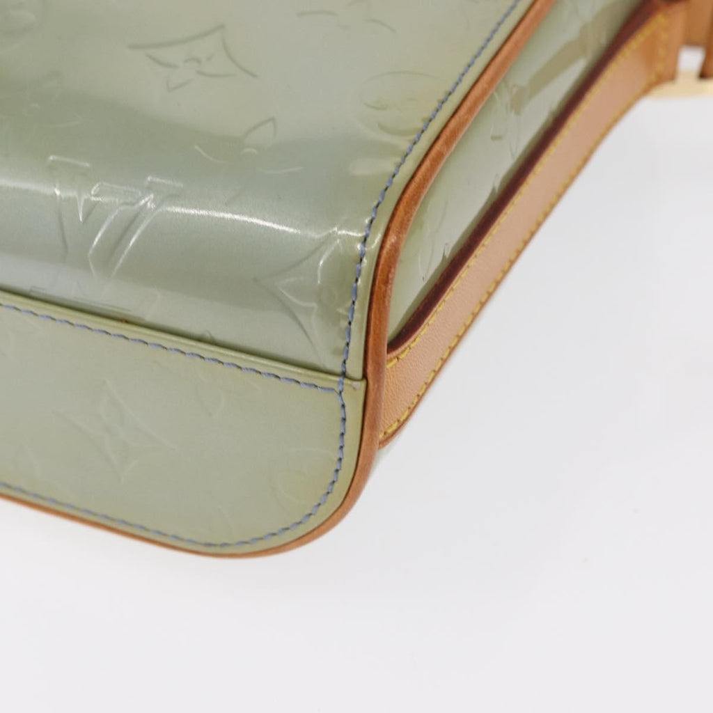 Louis Vuitton Sullivan Handbag Monogram Vernis Gray Patent_Leather Shoulder Bag Bag (Pre-Owned)