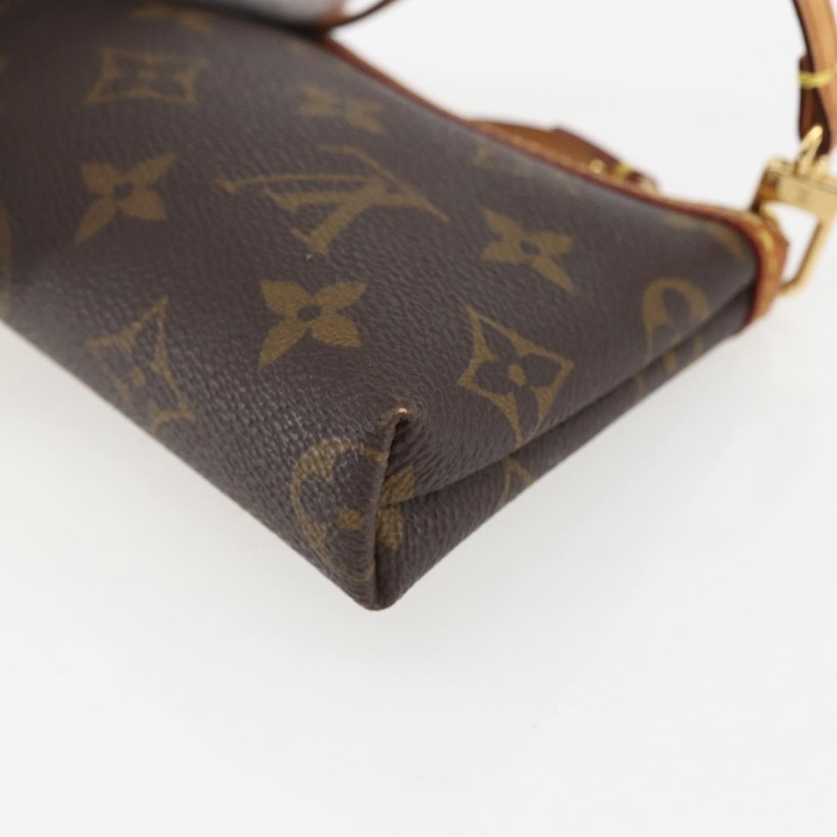 Louis Vuitton Delightful Pochette Monogram Canvas Brown Canvas Clutche & Pouche Bag (Pre-Owned)