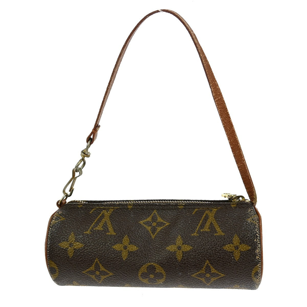 Louis Vuitton Papillon Pochette Monogram Canvas Brown Canvas Clutche & Pouche Bag (Pre-Owned)