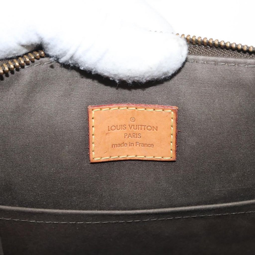 Louis Vuitton Bellevue Handbag Monogram Vernis Brown Patent_Leather Tote Bag Bag (Pre-Owned)