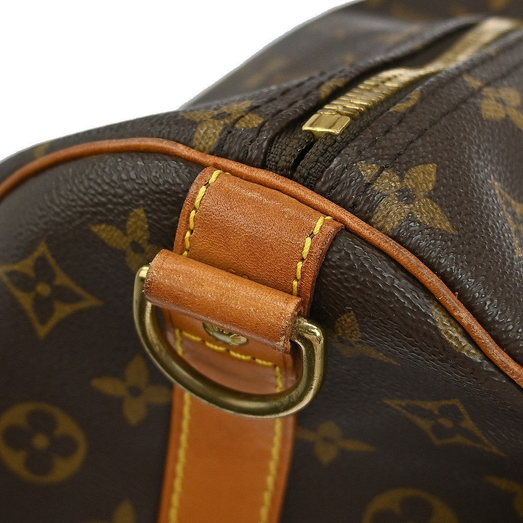 Louis Vuitton Keepall Bandouliere Bag Monogram Canvas Brown Canvas Travel Bag Bag (Pre-Owned)