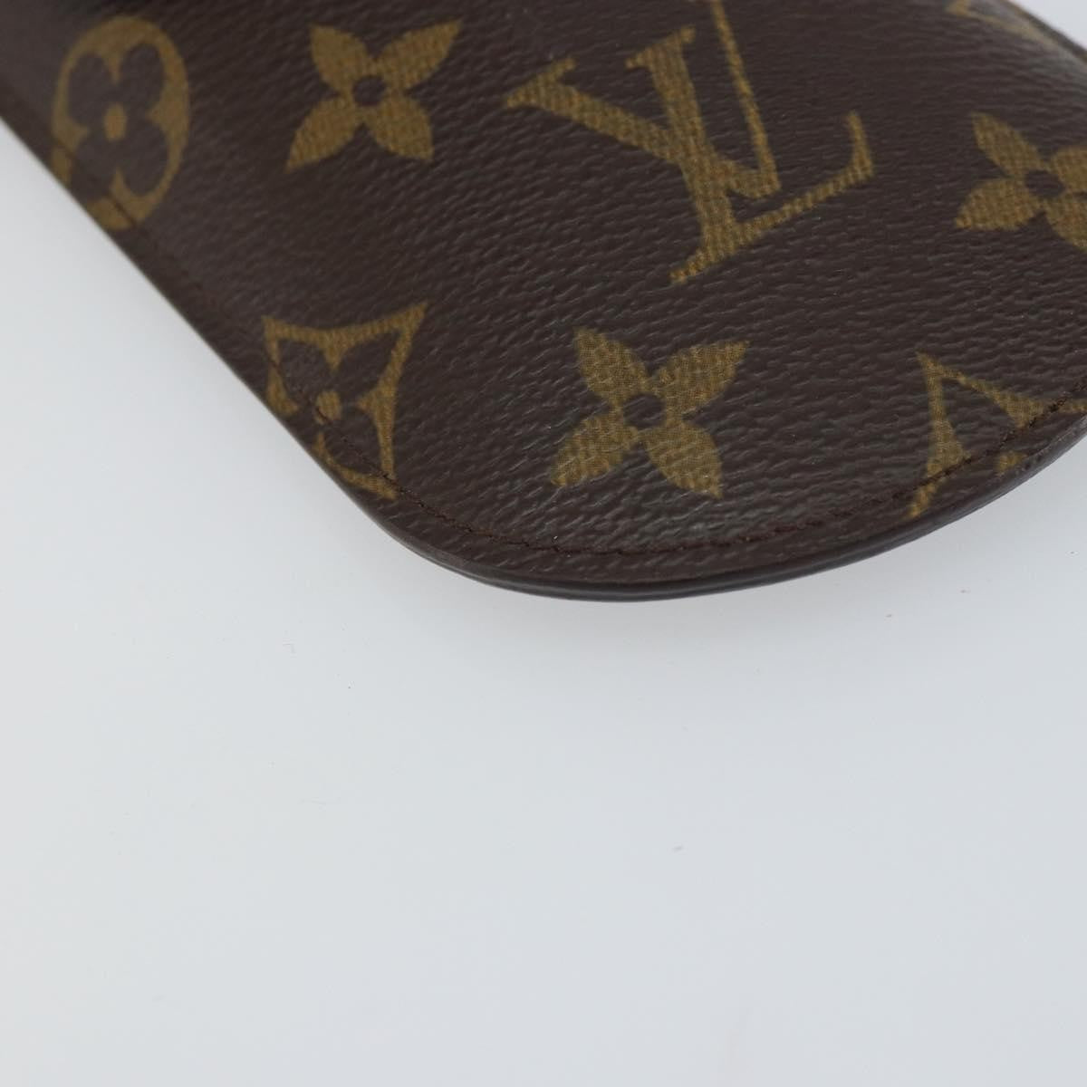 Louis Vuitton Etui À Stylo Canvas Brown Canvas Clutche & Pouche Bag (Pre-Owned)