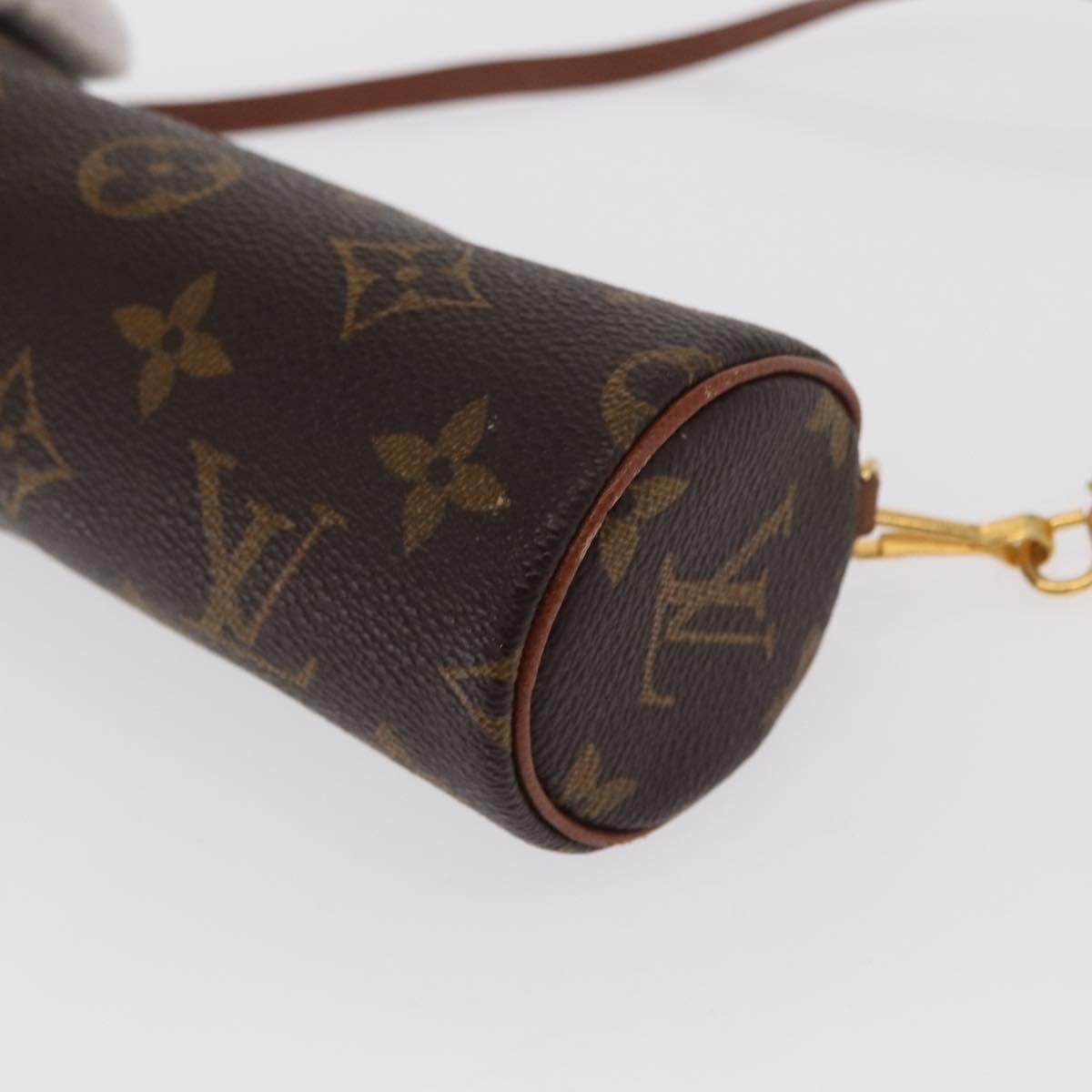 Louis Vuitton Papillon Pochette Monogram Canvas Brown Canvas Clutche & Pouche Bag (Pre-Owned)