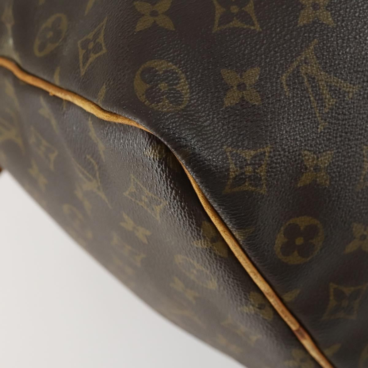 Louis Vuitton Keepall Bag Monogram Canvas Brown Canvas Travel Bag Bag (Pre-Owned)