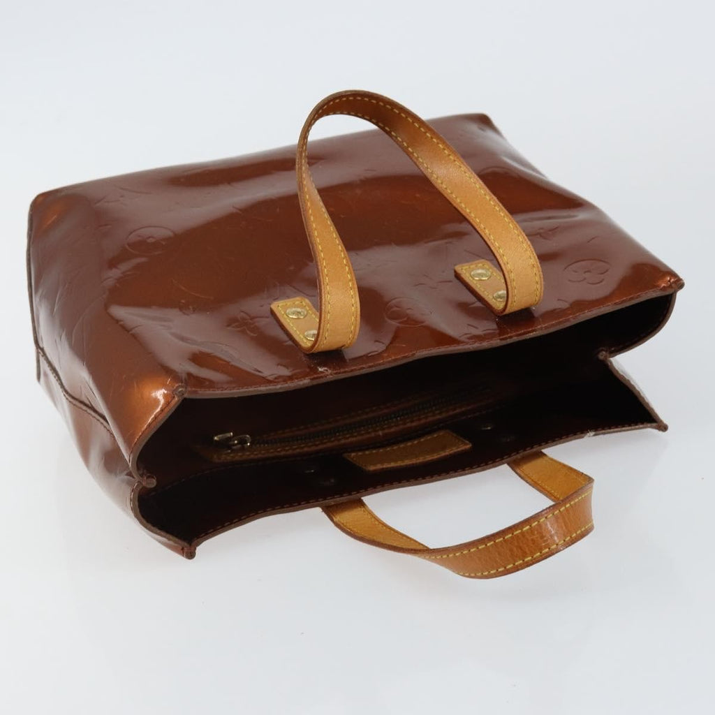 Louis Vuitton Reade Handbag Monogram Vernis Brown Patent_Leather Handbag (Pre-Owned)