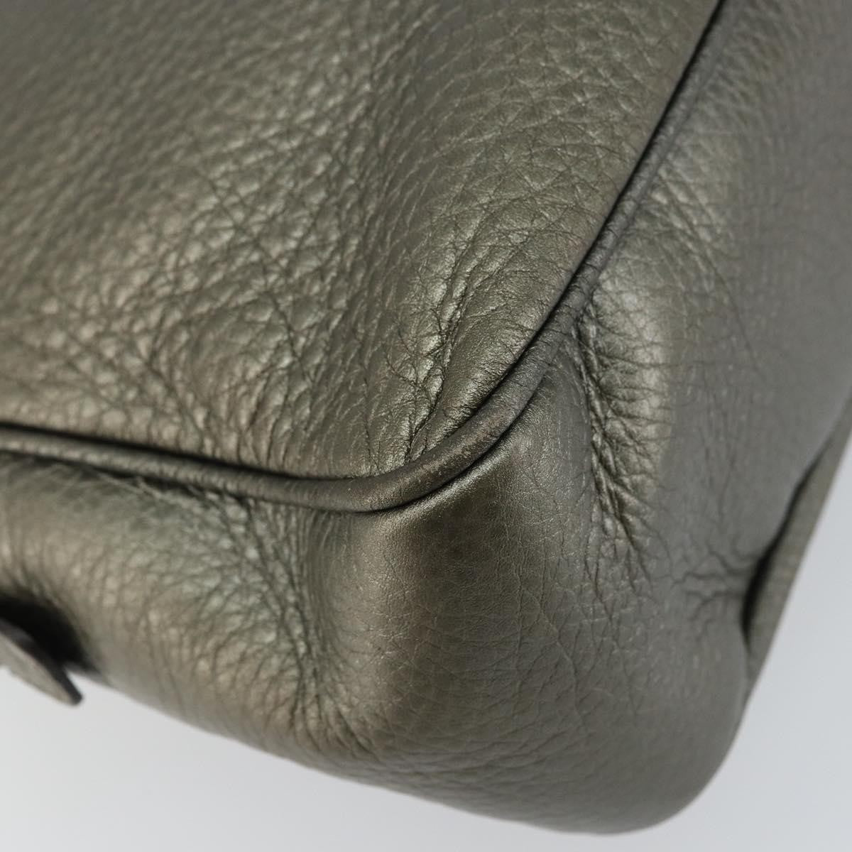 Gucci Soho Chain Zip Shoulder Bag Leather Gold Leather Shoulder Bag Bag (Pre-Owned)