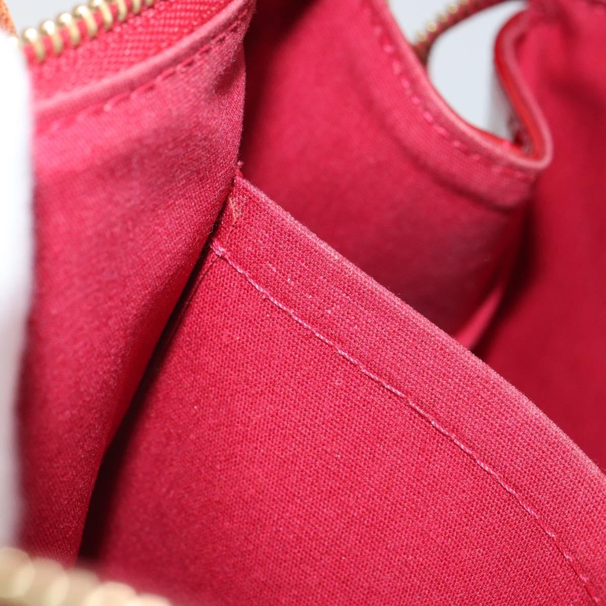Louis Vuitton Rosewood Avenue Handbag Monogram Vernis Red Patent_Leather Handbag (Pre-Owned)