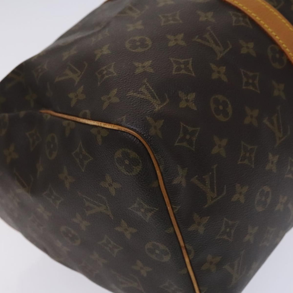 Louis Vuitton Keepall Bag Monogram Canvas Brown Canvas Travel Bag Bag (Pre-Owned)