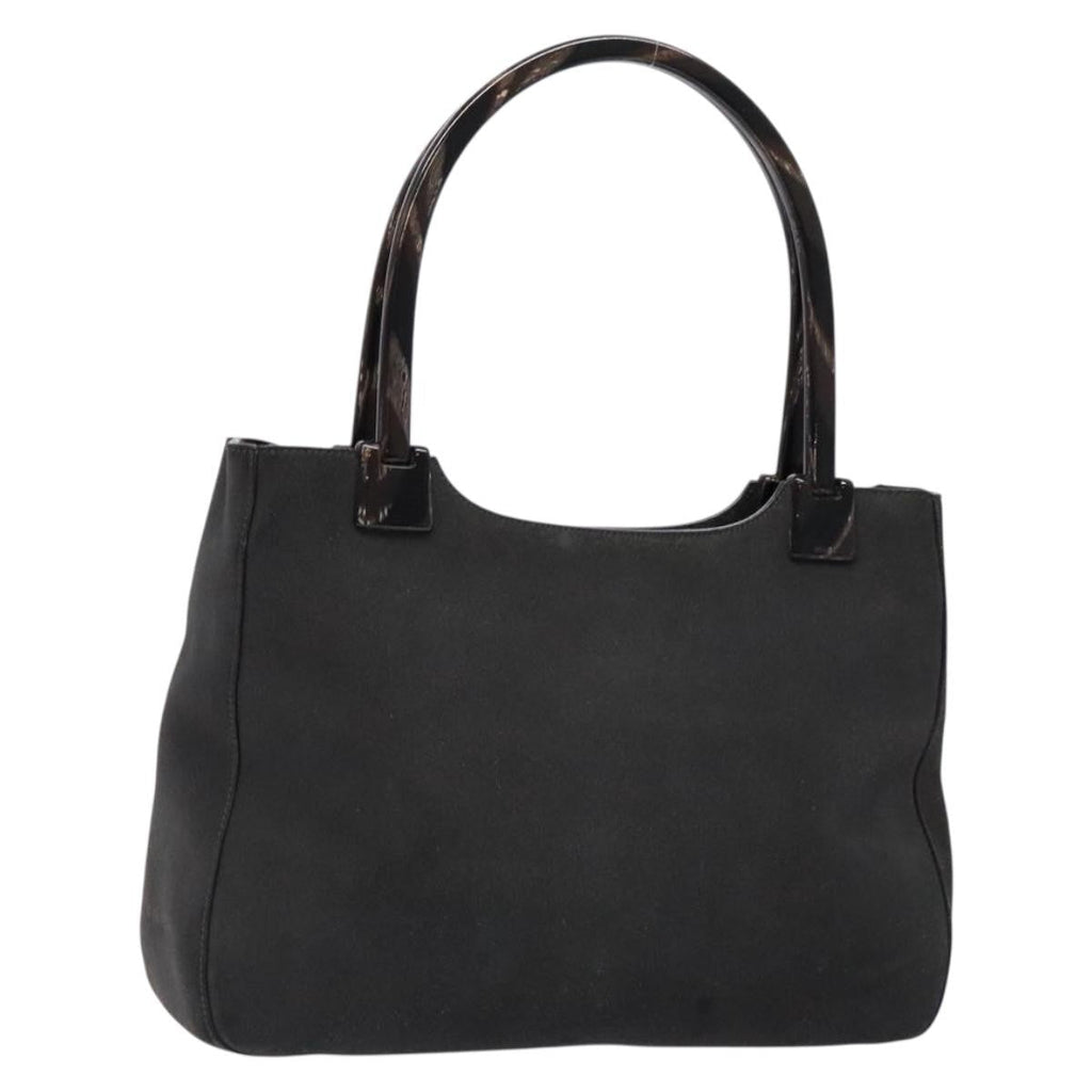 Prada Vintage Tote Suede Gray Suede Tote Bag Bag (Pre-Owned)
