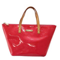 Louis Vuitton Bellevue Handbag Monogram Vernis Pink Patent_Leather Tote Bag Bag (Pre-Owned)