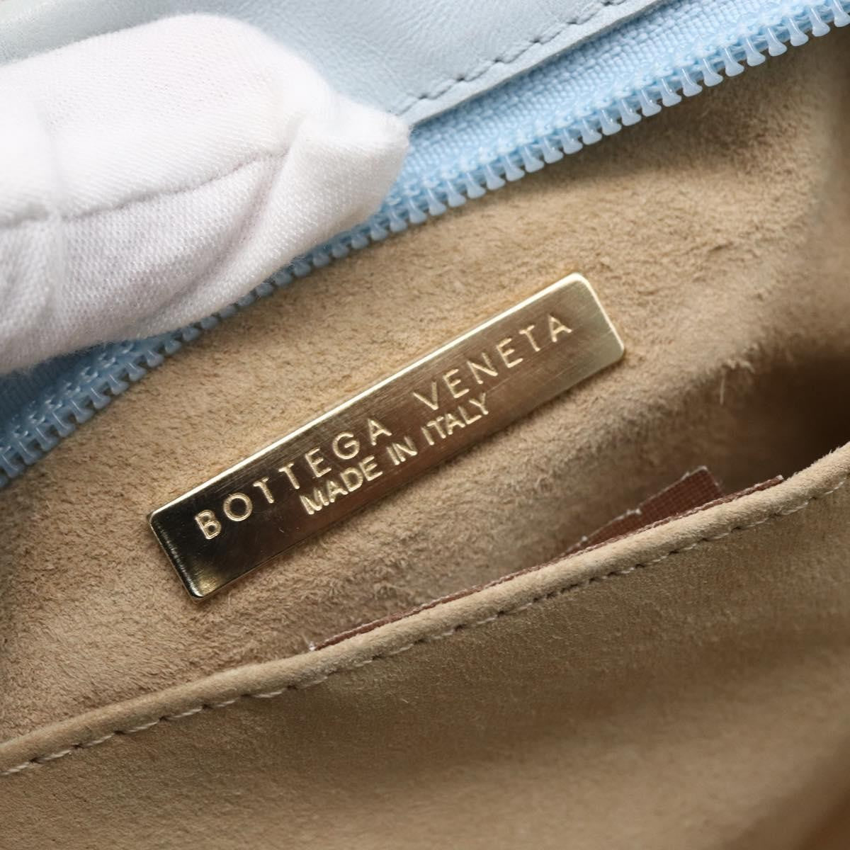 Bottega Veneta Vintage Shoulder Bag Intrecciato Leather Multicolour Leather Shoulder Bag Bag (Pre-Owned)
