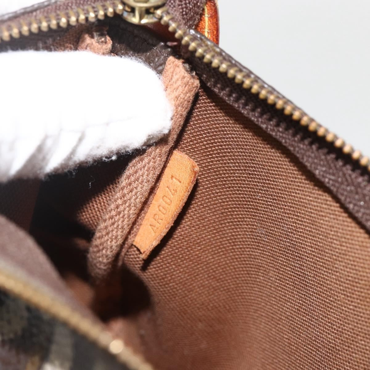 Louis Vuitton Pochette Accessoires Limited Edition Monogram Graffiti Brown Canvas Clutche & Pouche Bag (Pre-Owned)