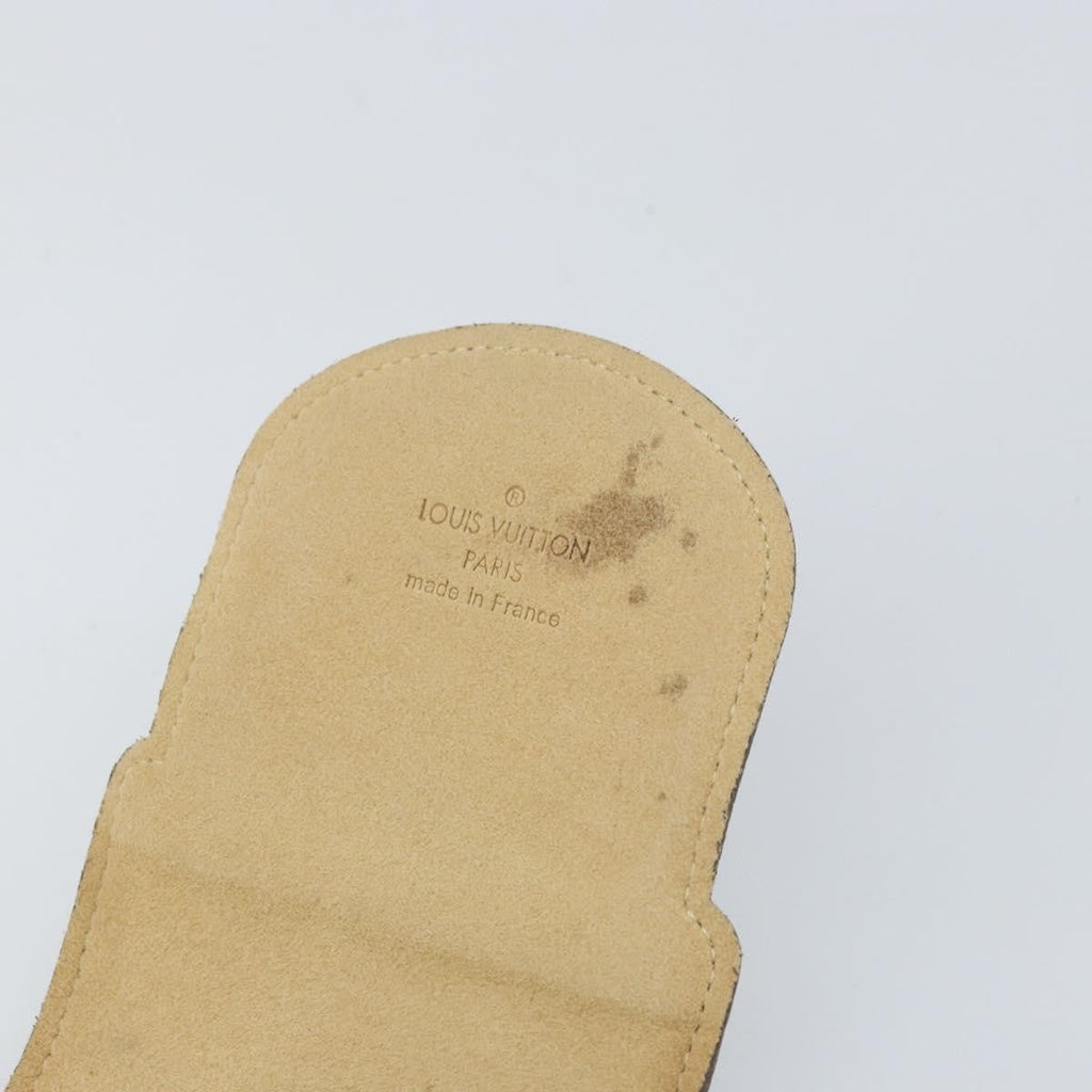 Louis Vuitton Etui À Stylo Canvas Brown Canvas Clutche & Pouche Bag (Pre-Owned)