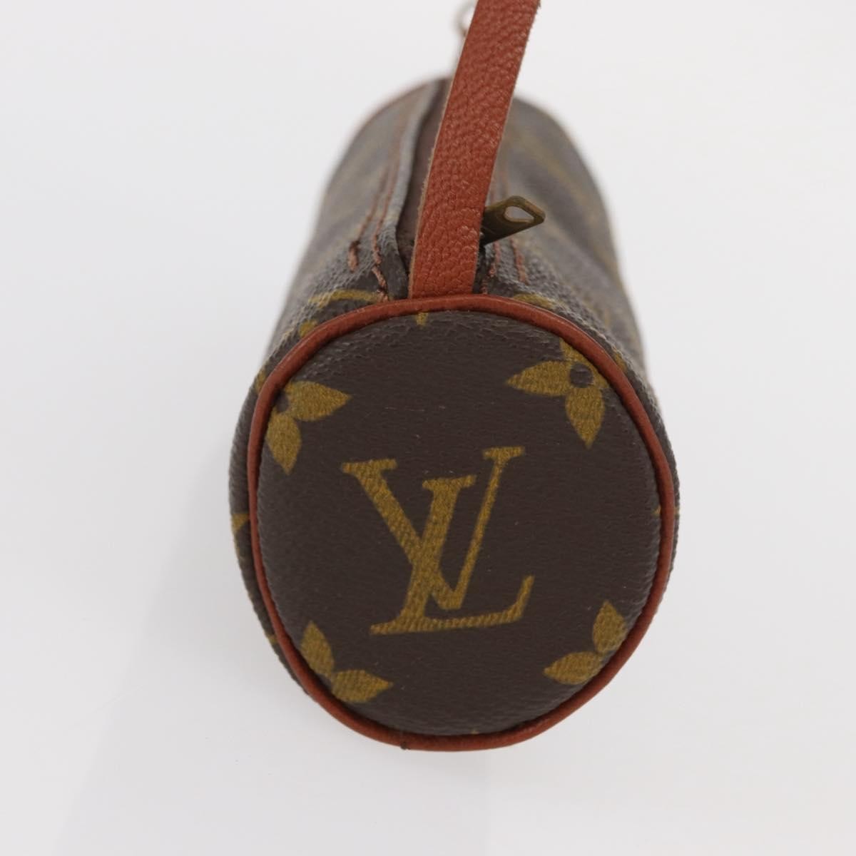 Louis Vuitton Papillon Pochette Monogram Canvas Brown Canvas Clutche & Pouche Bag (Pre-Owned)