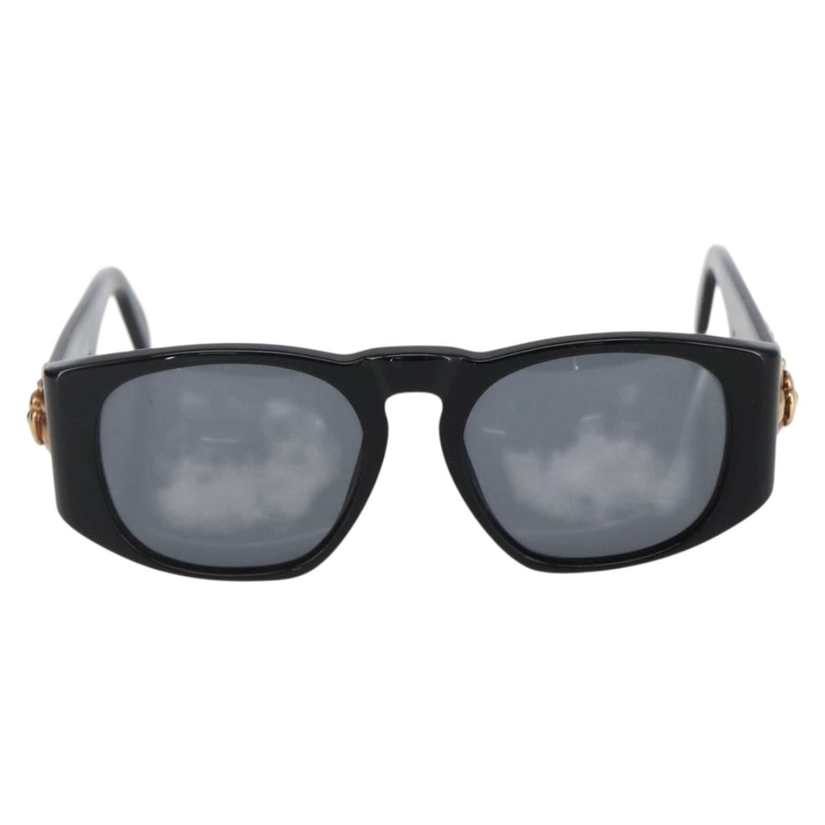 Chanel Camélia Sunglasses Plastic Black Plastic Sunglasse Accessory (Pre-Owned)