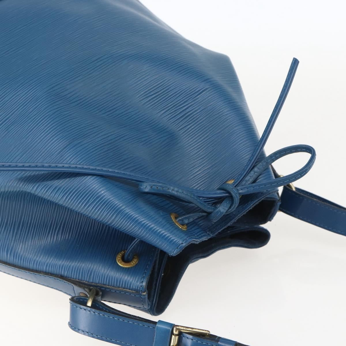 Louis Vuitton Noe Handbag Epi Leather Blue Leather Shoulder Bag Bag (Pre-Owned)