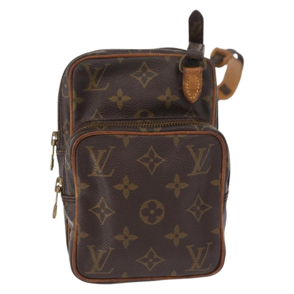 Louis Vuitton Amazone Bag Monogram Canvas Brown Canvas Shoulder Bag Bag (Pre-Owned)