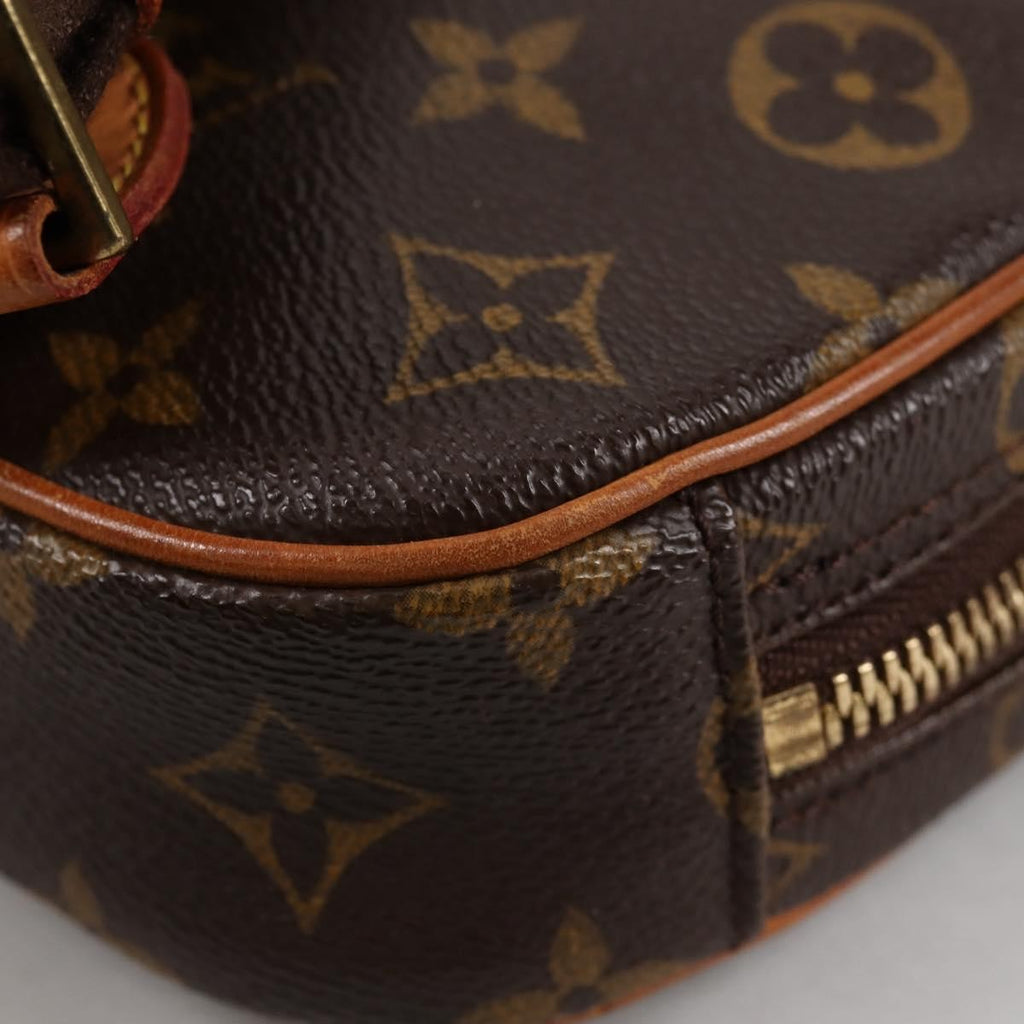 Louis Vuitton Pochette Gange Monogram Canvas Brown Canvas Bag (Pre-Owned)