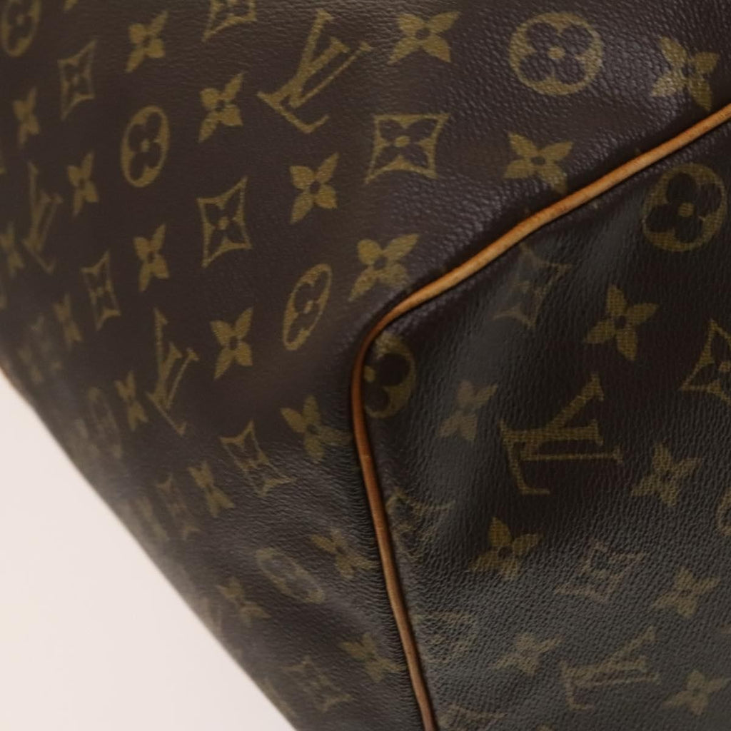 Louis Vuitton Keepall Bag Monogram Canvas Brown Canvas Travel Bag Bag (Pre-Owned)