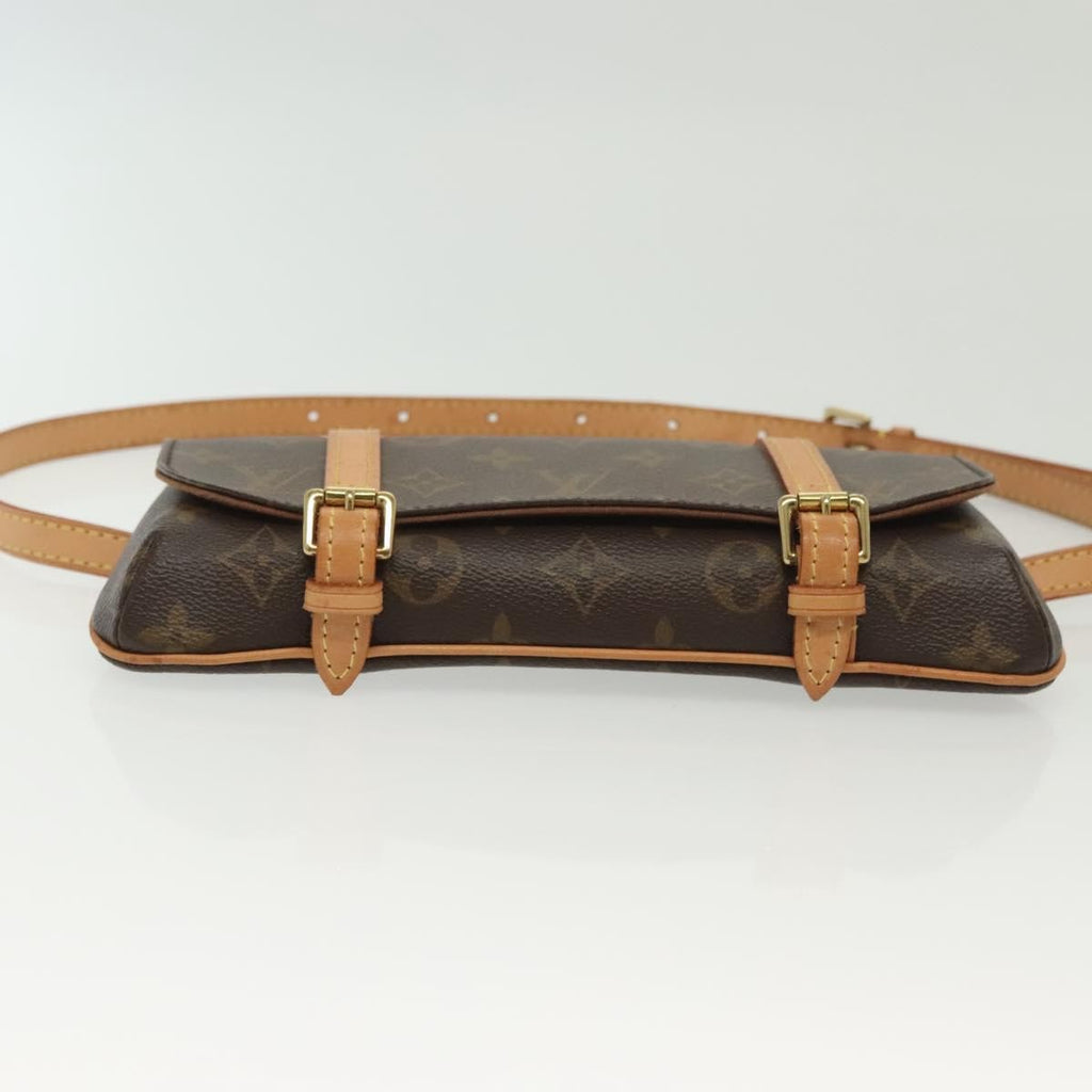 Louis Vuitton Marelle Waist Bag Monogram Canvas Brown Canvas Bag (Pre-Owned)
