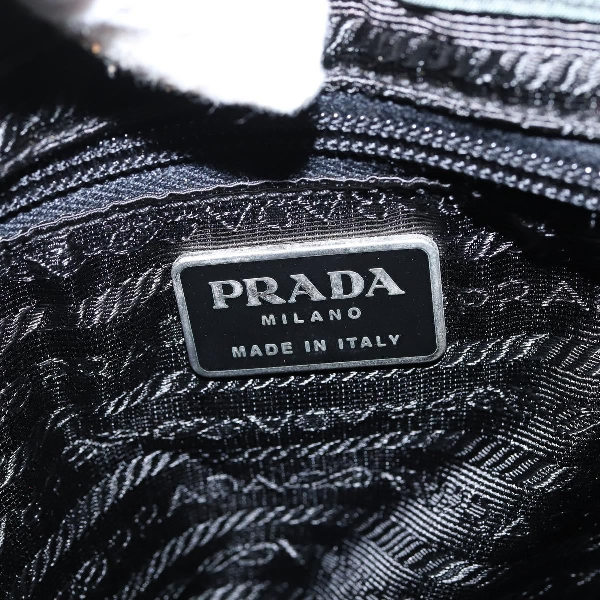 Prada Vela Double Front Pocket Backpack Tessuto With Saffiano Leather Khaki Nylon Backpack Bag (Pre-Owned)