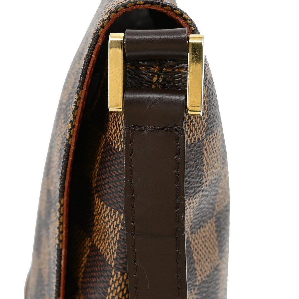 Louis Vuitton Musette Salsa Handbag Damier Canvas Brown Canvas Shoulder Bag Bag (Pre-Owned)