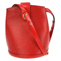 Louis Vuitton Cluny Shoulder Bag Epi Leather Red Leather Shoulder Bag Bag (Pre-Owned)