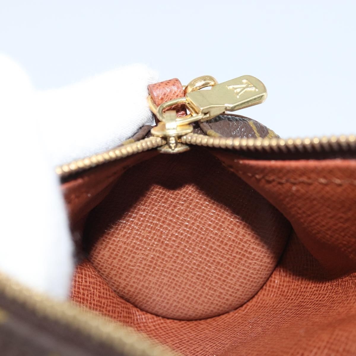 Louis Vuitton Papillon Pochette Monogram Canvas Brown Canvas Clutche & Pouche Bag (Pre-Owned)