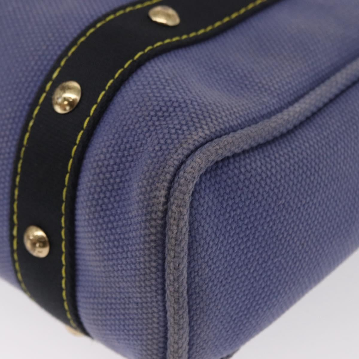 Louis Vuitton Antigua Tote Canvas Blue Canvas Tote Bag Bag (Pre-Owned)