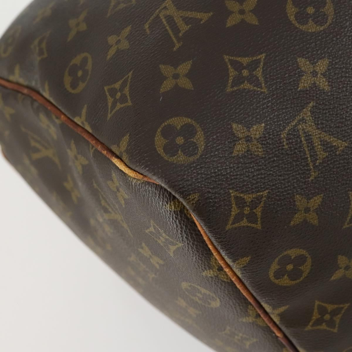 Louis Vuitton Keepall Bag Monogram Canvas Brown Canvas Travel Bag Bag (Pre-Owned)