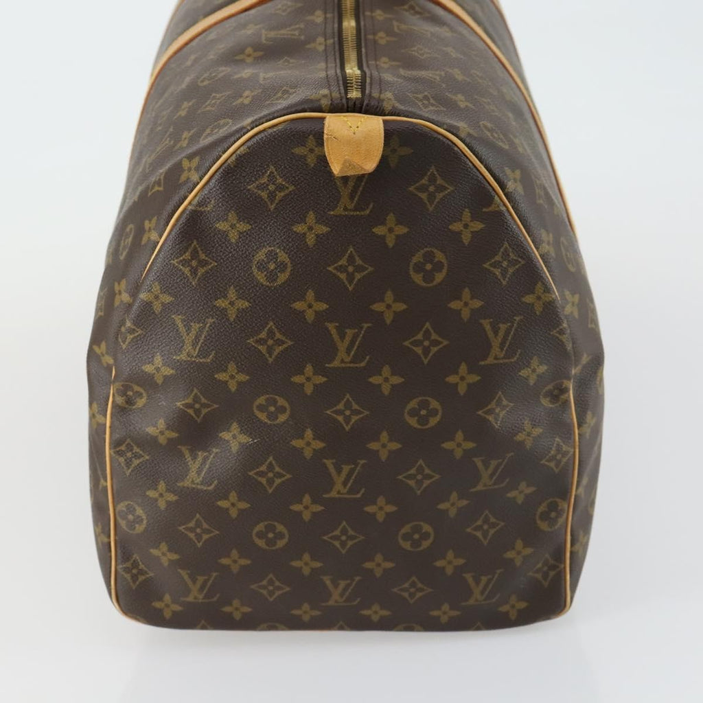 Louis Vuitton Keepall Bag Monogram Canvas Brown Canvas Travel Bag Bag (Pre-Owned)