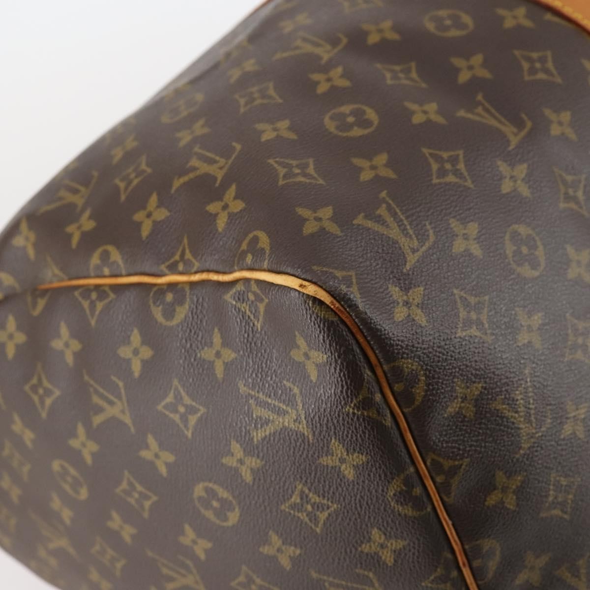 Louis Vuitton Keepall Bag Monogram Canvas Brown Canvas Travel Bag Bag (Pre-Owned)