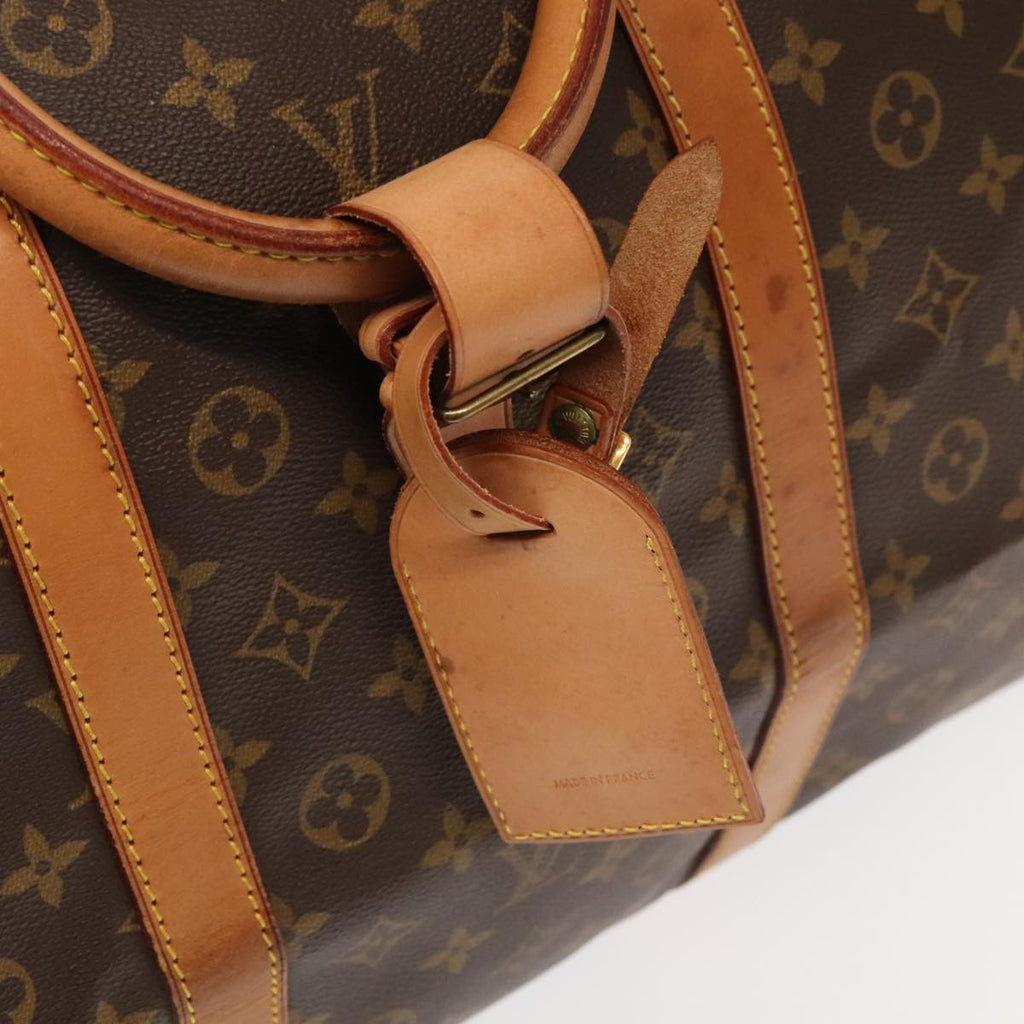 Louis Vuitton Keepall Bag Monogram Canvas Brown Canvas Travel Bag Bag (Pre-Owned)