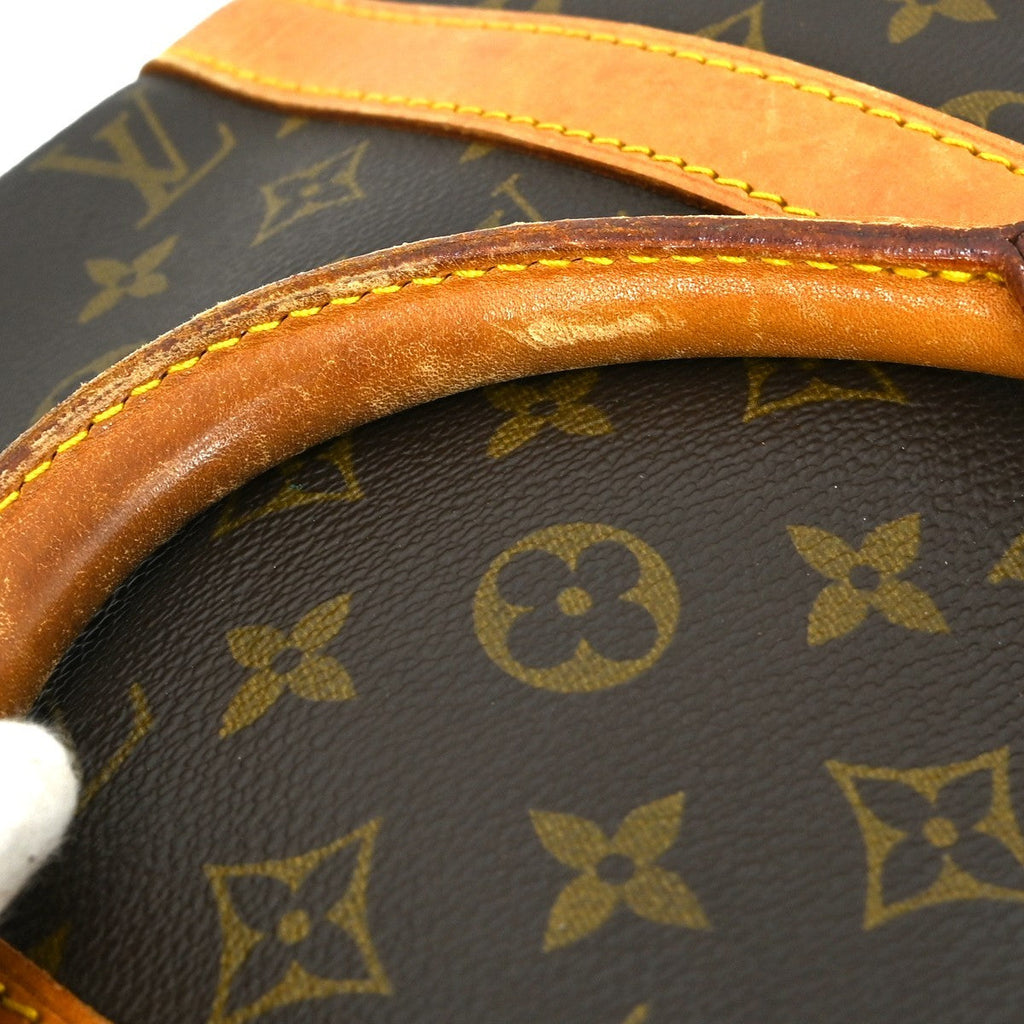 Louis Vuitton Keepall Bag Monogram Canvas Brown Canvas Travel Bag Bag (Pre-Owned)