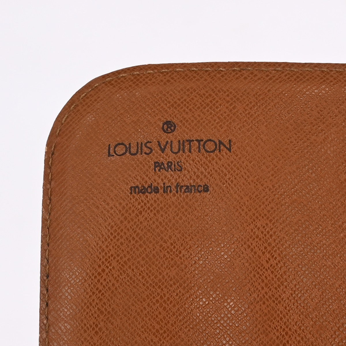 Louis Vuitton Cartouchiere Handbag Monogram Canvas Brown Canvas Crossbody Bag Bag (Pre-Owned)