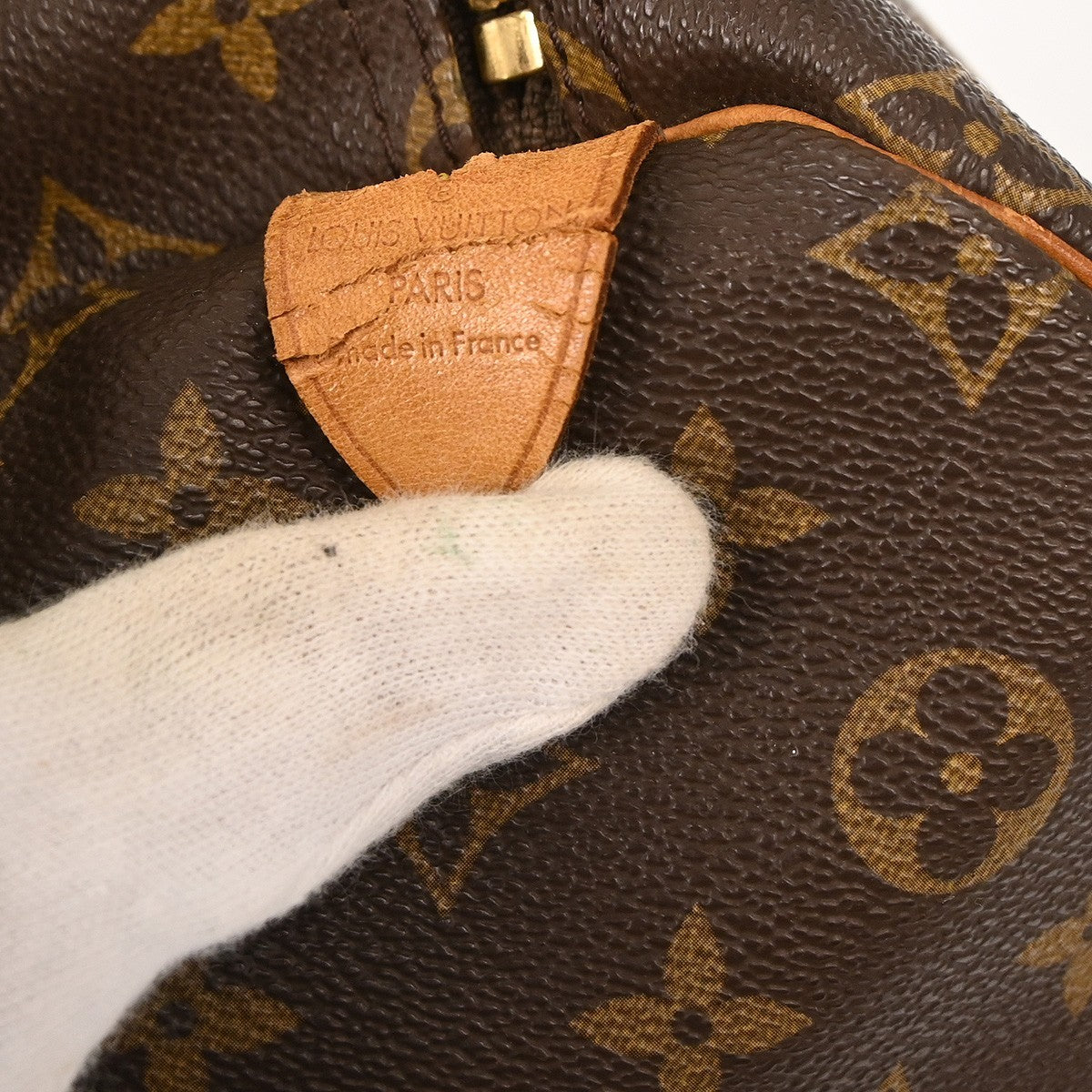 Louis Vuitton Keepall Bag Monogram Canvas Brown Canvas Travel Bag Bag (Pre-Owned)