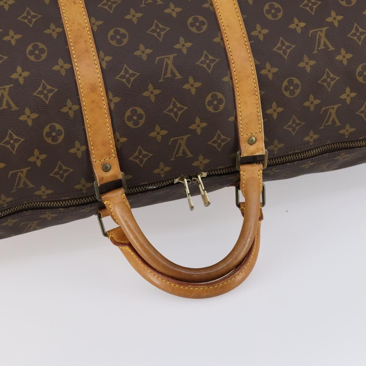Louis Vuitton Keepall Bag Monogram Canvas Multicolour Canvas Bag (Pre-Owned)