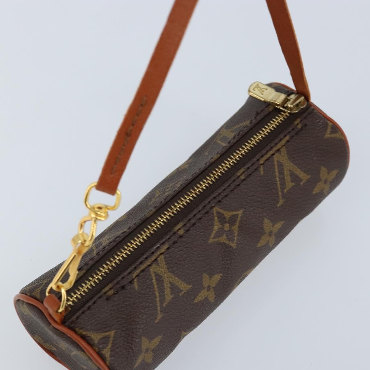 Louis Vuitton Papillon Pochette Monogram Canvas Brown Canvas Clutche & Pouche Bag (Pre-Owned)