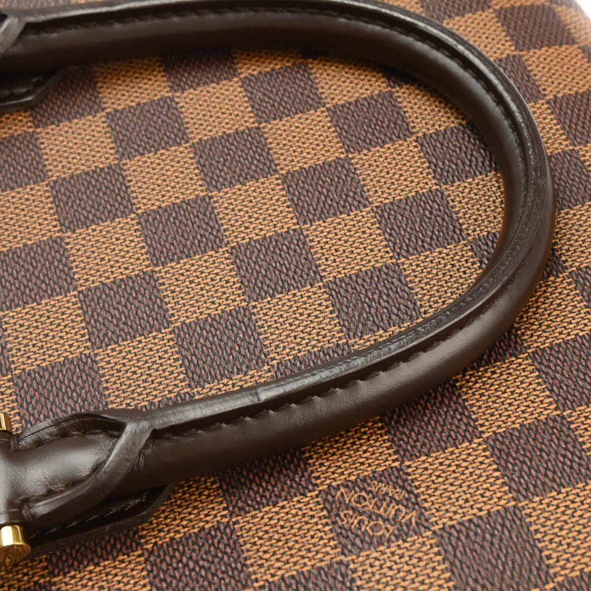 Louis Vuitton Triana Bag Damier Brown Canvas Handbag (Pre-Owned)