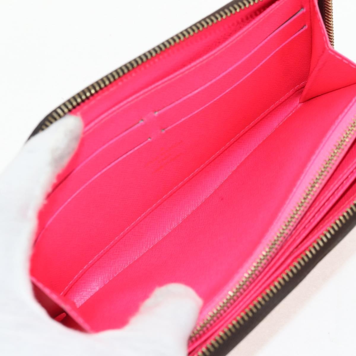 Louis Vuitton Zippy Wallet Canvas Pink Canvas Wallets Accessory (Pre-Owned)