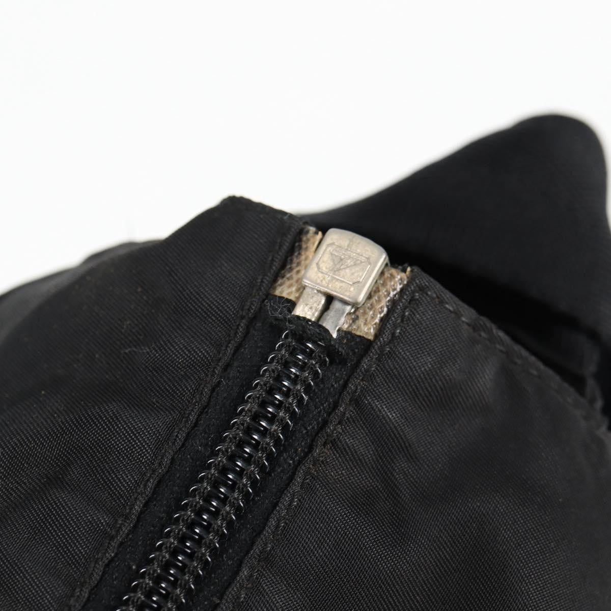 Prada Vintage Shoulder Bag Tessuto Black Nylon Shoulder Bag Bag (Pre-Owned)