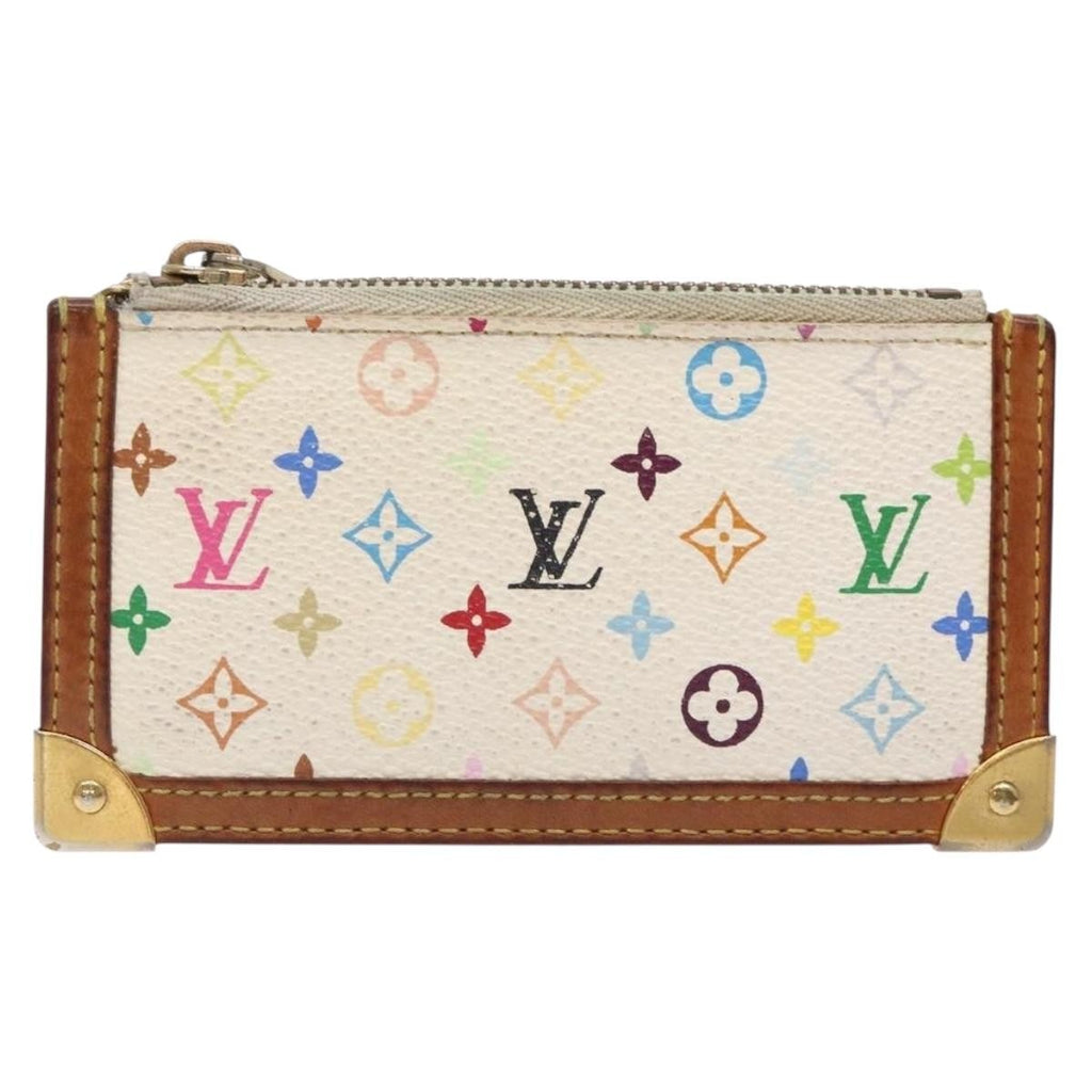 Louis Vuitton Pochette Clés Monogram Canvas Multicolour Canvas Wallets Accessory (Pre-Owned)