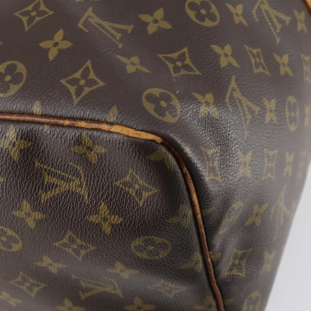 Louis Vuitton Keepall Bag Monogram Canvas Brown Canvas Travel Bag Bag (Pre-Owned)