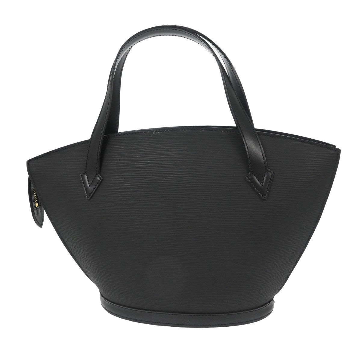 Louis Vuitton Saint Jacques Handbag Epi Leather Black Leather Handbag (Pre-Owned)