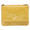 Louis Vuitton Thompson Street Handbag Monogram Vernis Beige Patent_Leather Shoulder Bag Bag (Pre-Owned)
