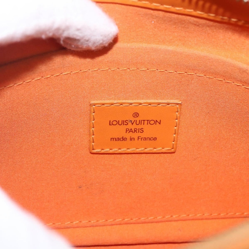 Louis Vuitton Danura Handbag Epi Orange Leather Handbag (Pre-Owned)