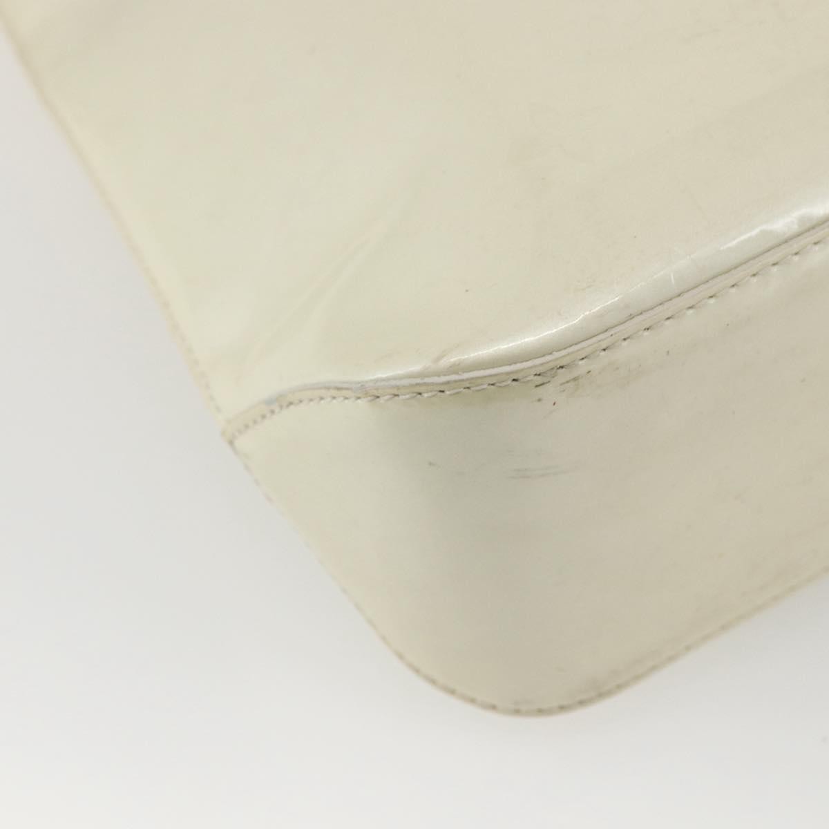 Louis Vuitton Brentwood Handbag Monogram Vernis Beige Patent_Leather Tote Bag Bag (Pre-Owned)