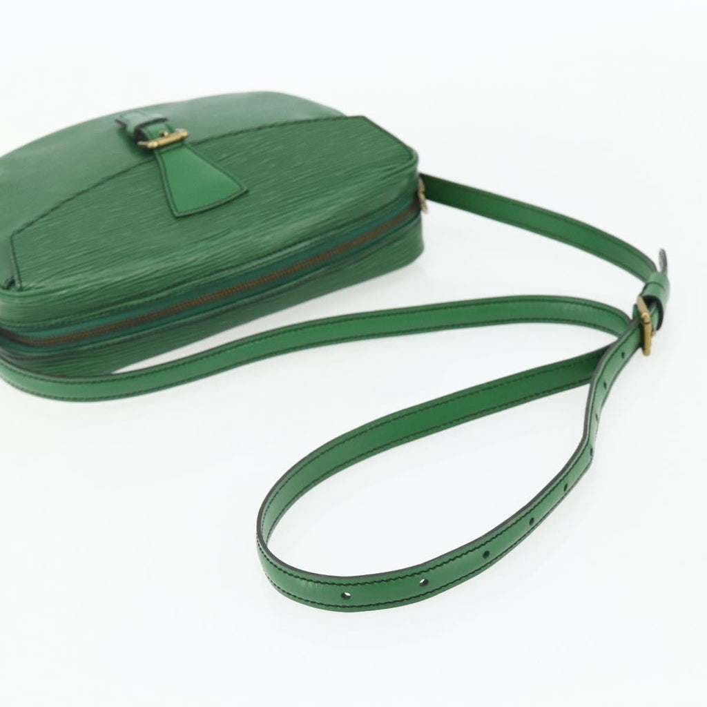 Louis Vuitton Jeune Fille Handbag Epi Leather Green Leather Shoulder Bag Bag (Pre-Owned)
